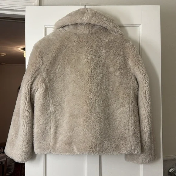 Banana Republic Sherpa Jacket Coat Faux Fur